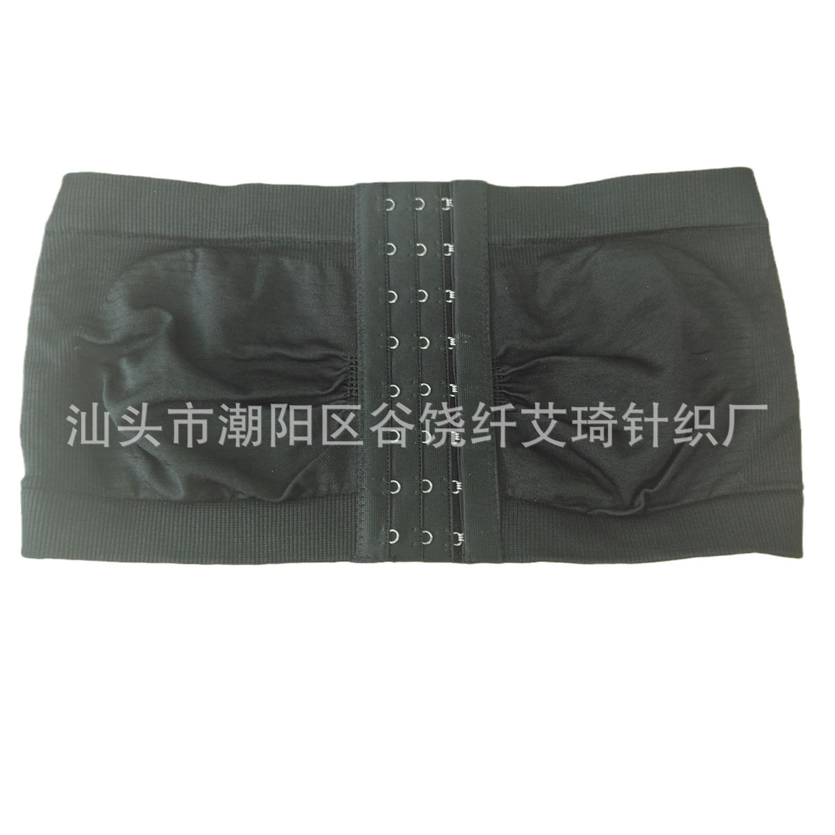 跨境欧美一字围收胸托胸排扣款拉背束胸收胸裹胸衣薄款透气裹胸