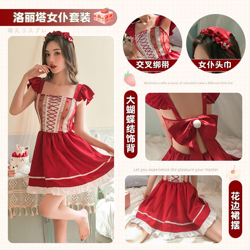 性感内衣女仆洛丽塔激情诱惑可爱挑逗日系纯欲套装情'趣内衣5364